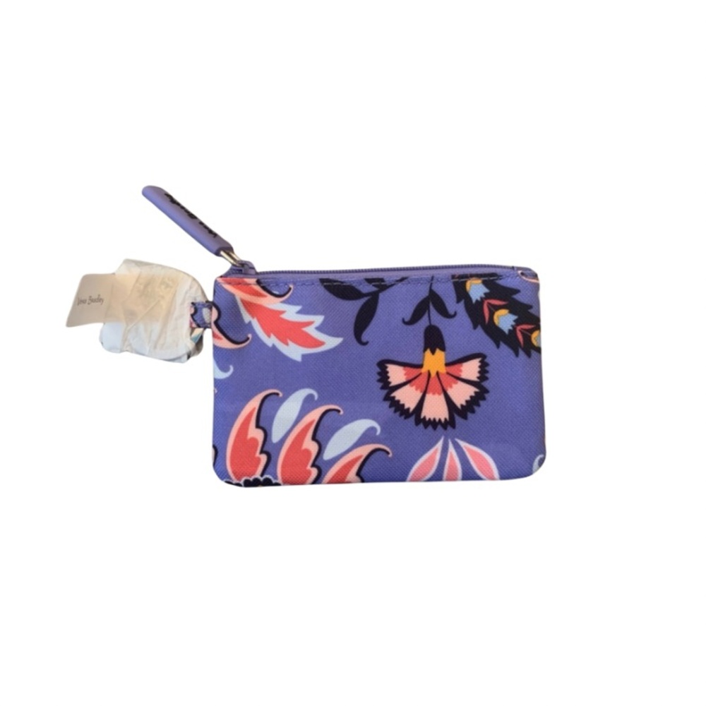 New Vera Bradley Lighten Up Zip ID Case
